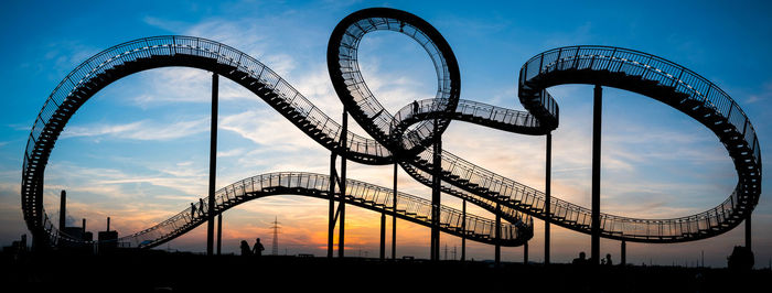 Monument at sunset against sky