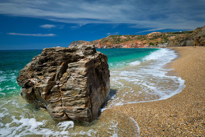 Paleochori beach, milos island, cyclades, greece