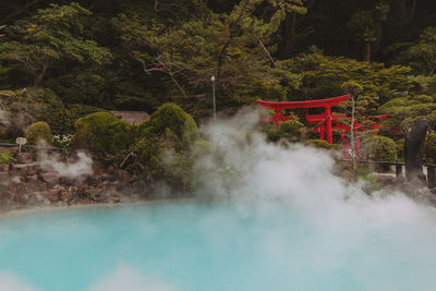 Hot springs of beppu, japan