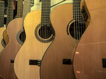 Close-up of guitar