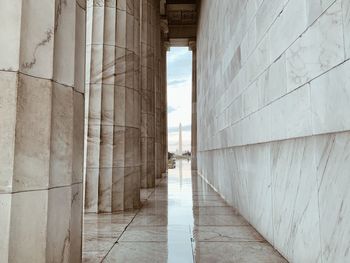 Corridor of building