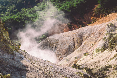 Scenic view of mountains