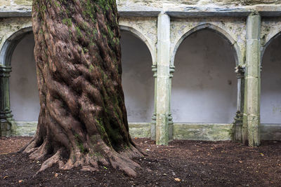 Entrance of old building