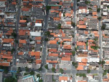 Full frame shot of buildings in city