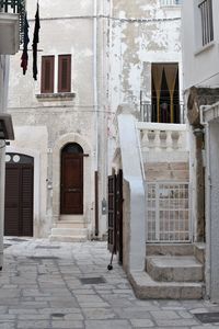 Entrance of old building