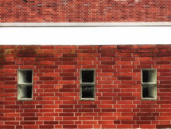 Full frame shot of brick wall