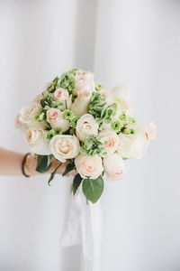 Close-up of roses bouquet