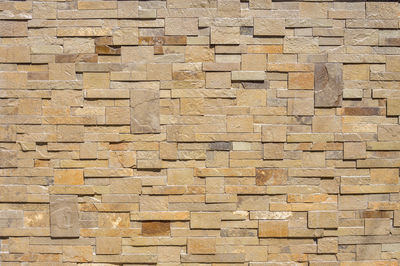 Full frame shot of stone wall