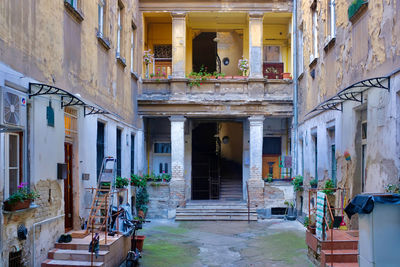 View of residential buildings