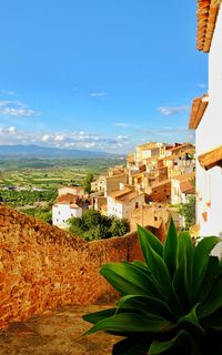 Buildings against sky