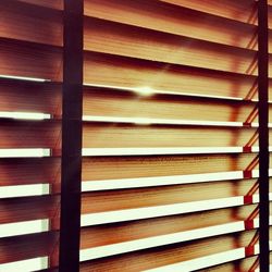 Close-up of blinds