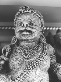 Close-up of buddha statue