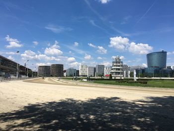 City buildings against sky