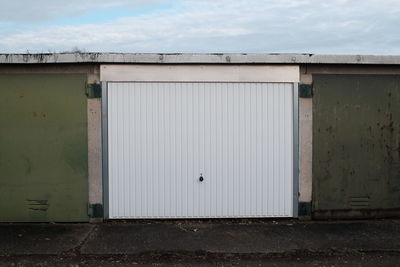 Exterior of abandoned building