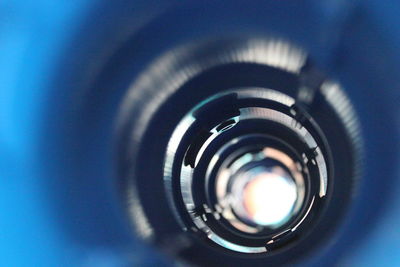 Close-up of camera