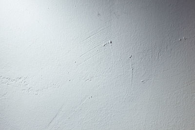 Detail shot of white wall