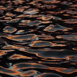 Full frame shot of rippled water