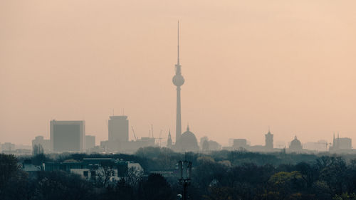 Buildings in city