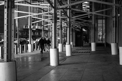 Full length of woman walking in city