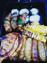 Full frame shot of meat