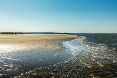 Beach at fort sumter