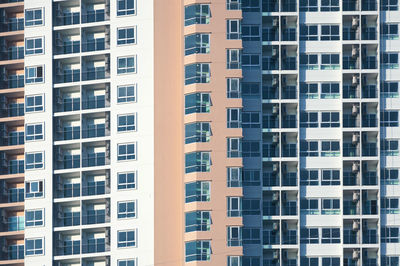 Full frame shot of residential building