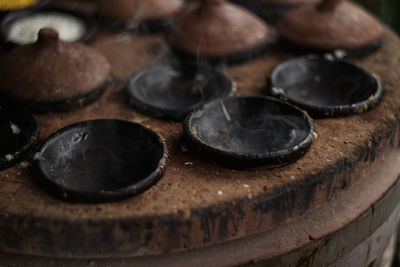 Full frame shot of rusty metal