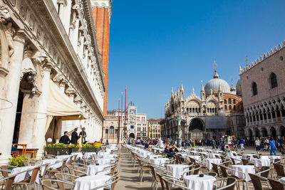 Panoramic view of buildings in city