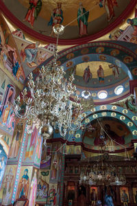 View of ceiling of building