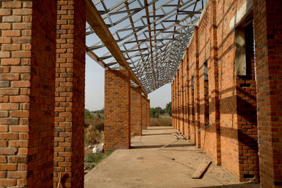 View of old building