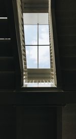 Low angle view of window