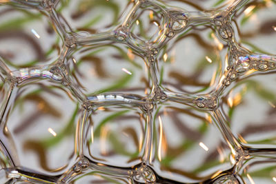 Full frame shot of water on table