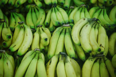 Full frame shot of fruits for sale at market stall