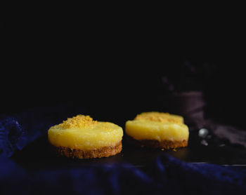 Close-up of bread on table