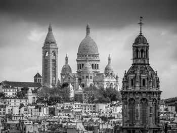 Cathedral against sky in city