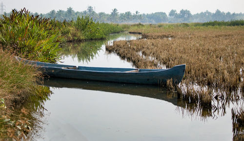 Scenic view of lake