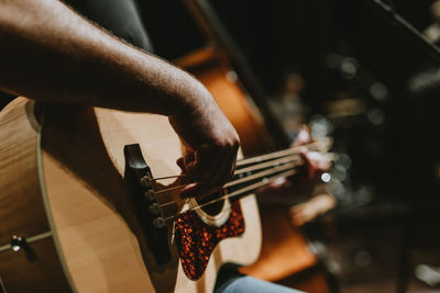 Man playing guitar