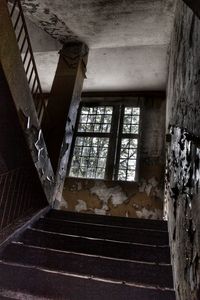 Staircase in old building