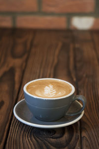 Close-up of coffee cup