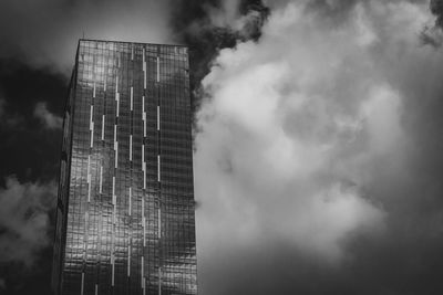 Low angle view of building against sky