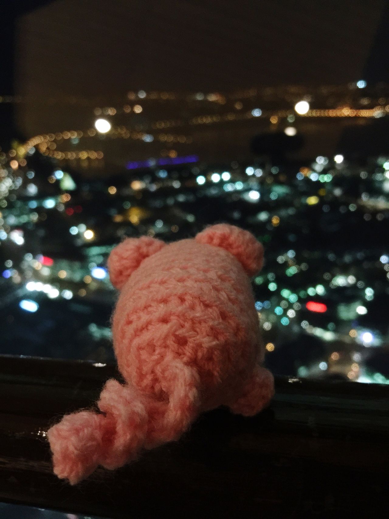 Crochet pig