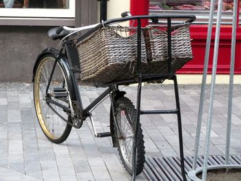 Bicycle in basket