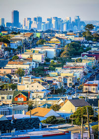 View of cityscape against sky