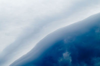 Low angle view of clouds in sky