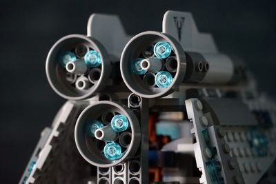 Close-up of machine part