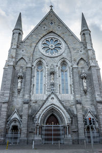 Low angle view of building against sky