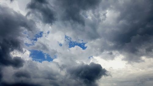 Low angle view of sky