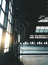High angle view of people at night