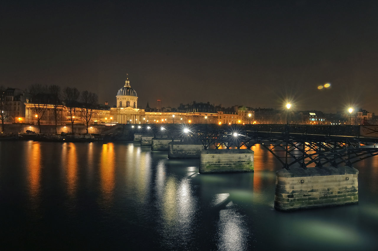 Night view of paris