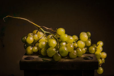 Close-up of fruits on table